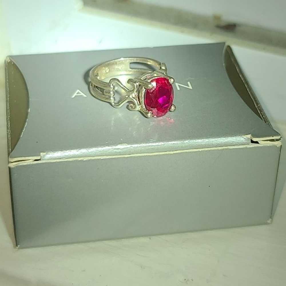 Avon Ruby Ring - image 2