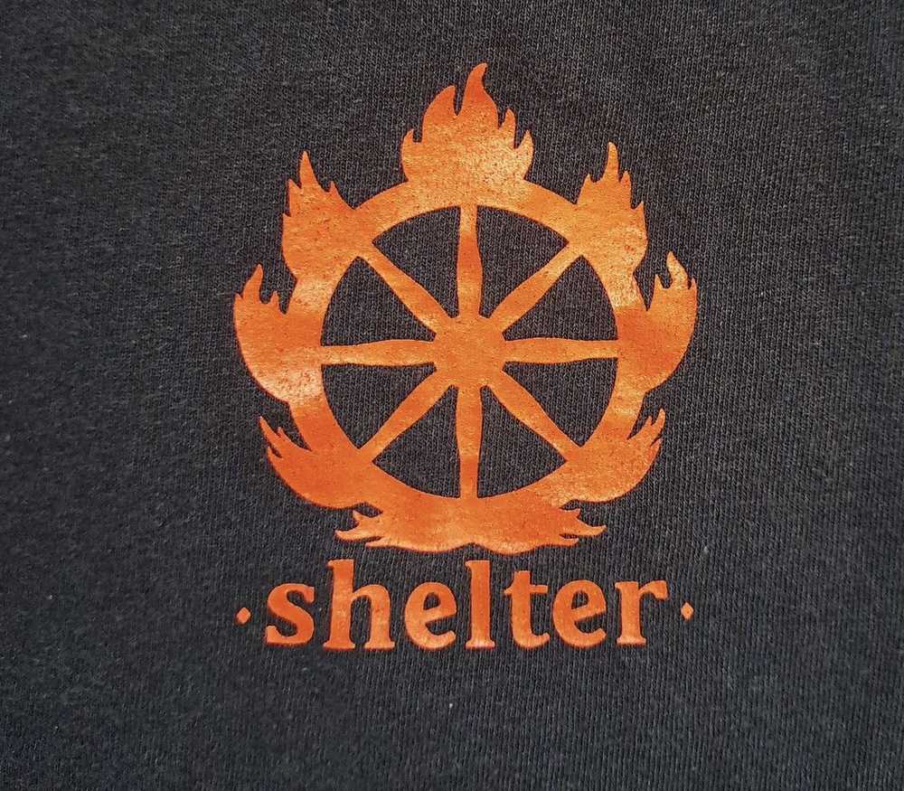 Band Tees × Rock Band × Vintage SHELTER x T-Shirt - image 4