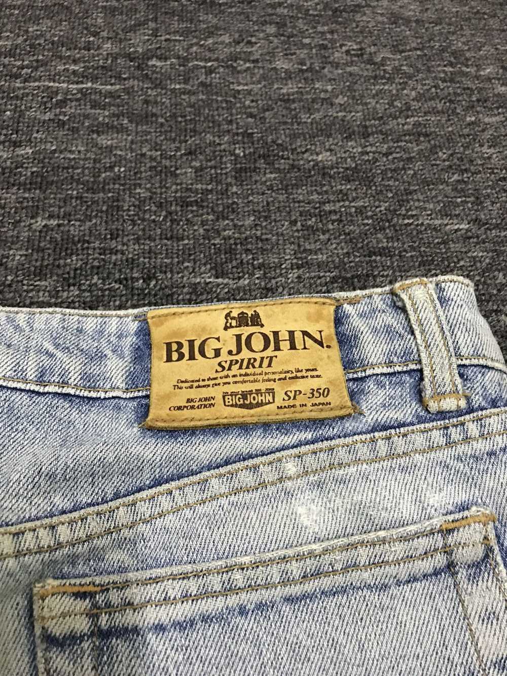 Big John × Distressed Denim × Vintage Vintage Dis… - image 10