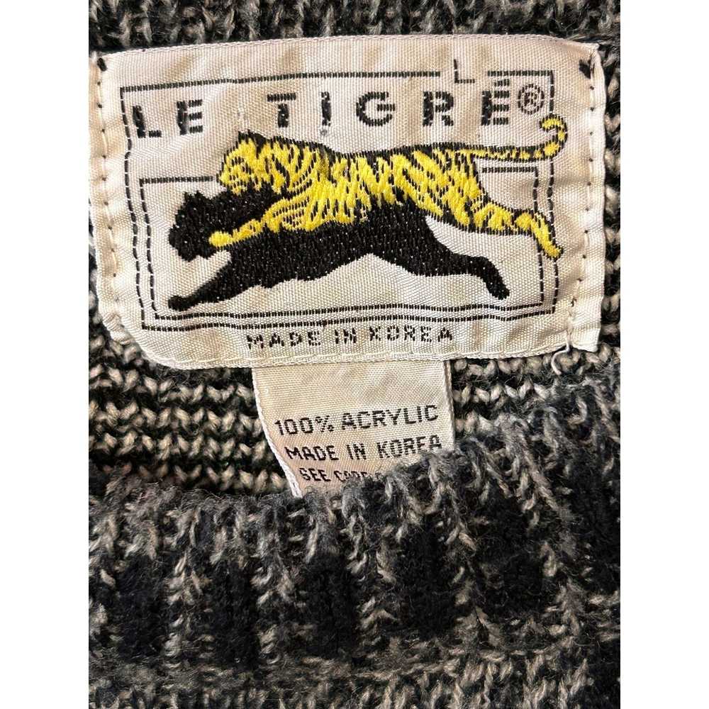 Le Tigre Vintage Le Tigre Men’s Pullover Sweater … - image 5