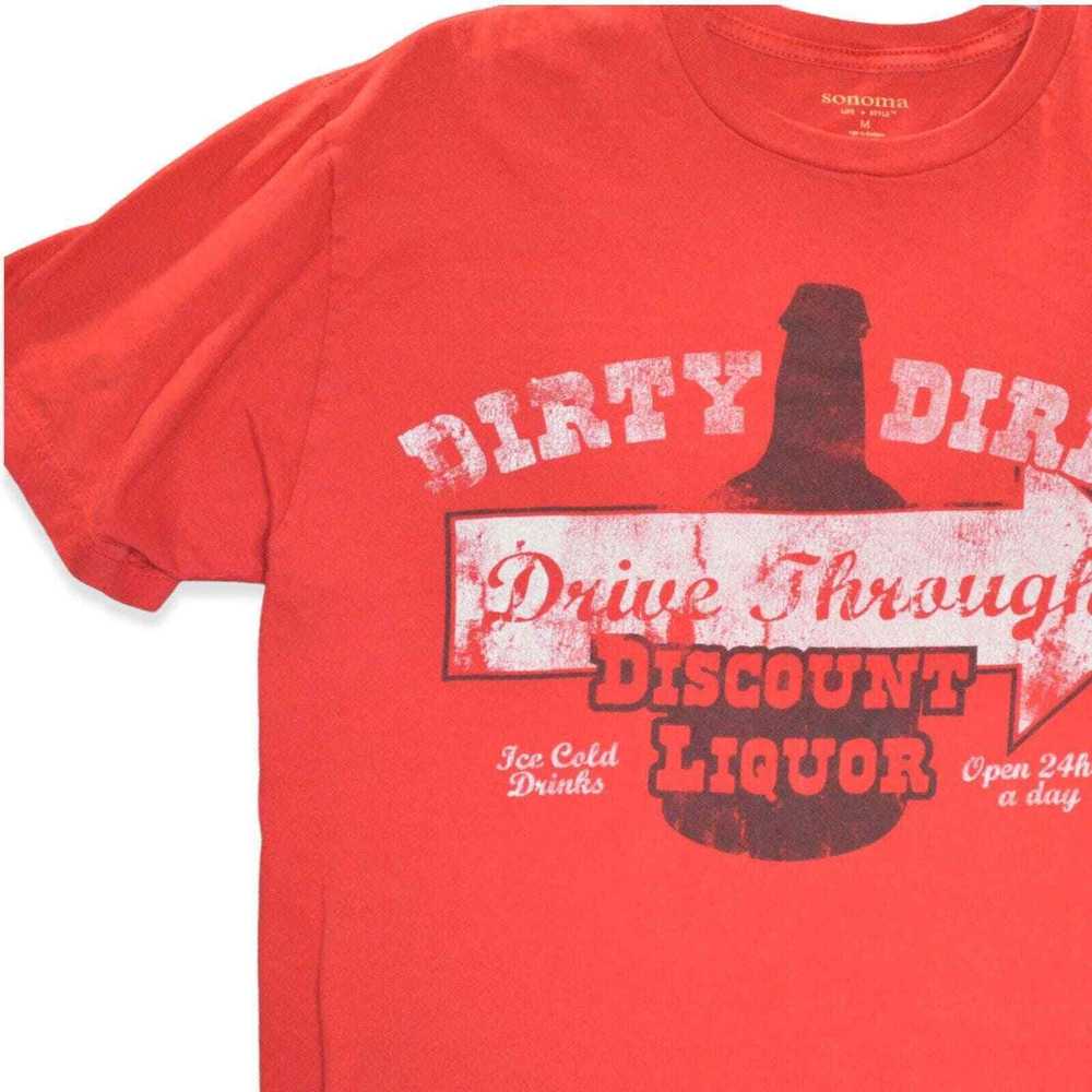 Sonoma Sonoma Mens Size Medium T-Shirt Dirty Dirk… - image 4