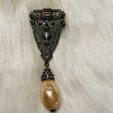 Heidi Daus brooch - image 1