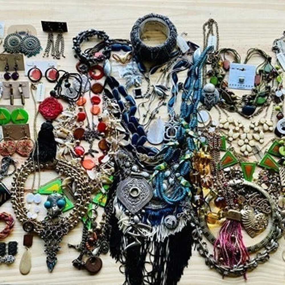 Jewelry Lot Variety / 6+lbs / Wearable / Vintage … - image 1