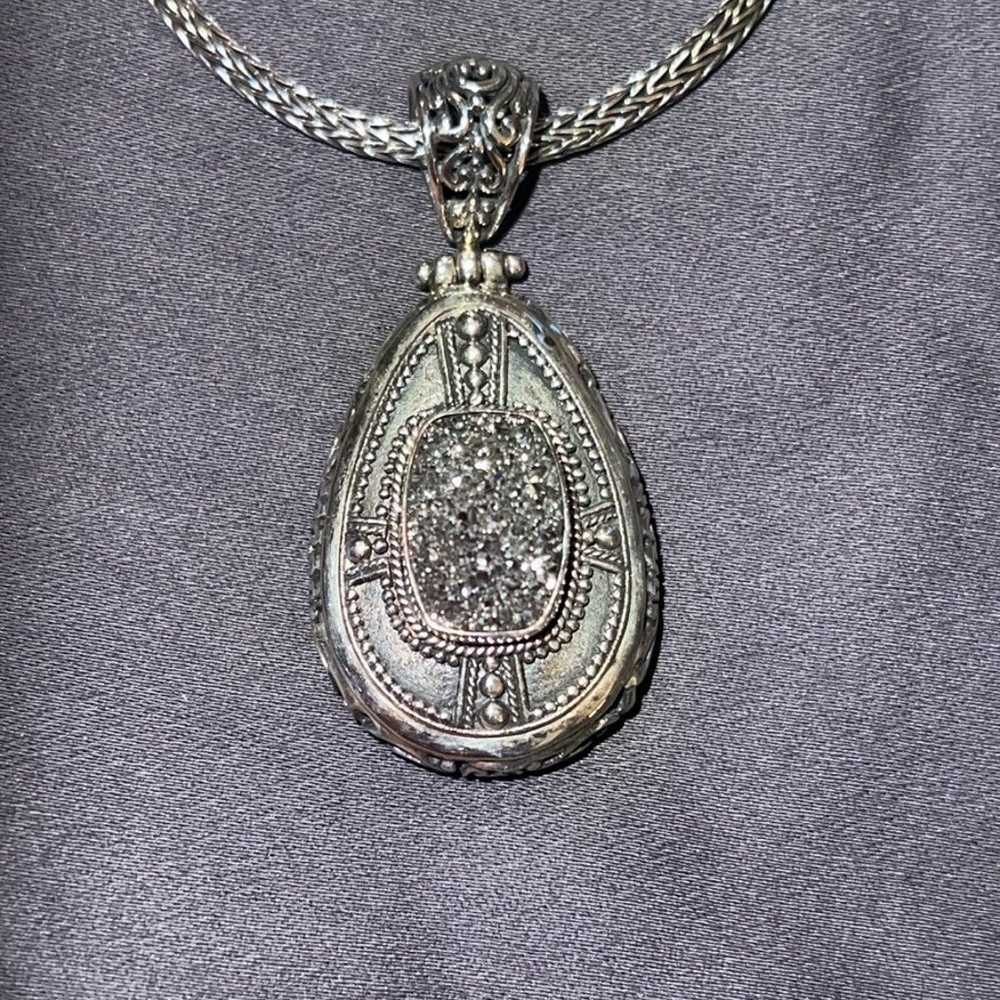 Drusy pendant - image 5