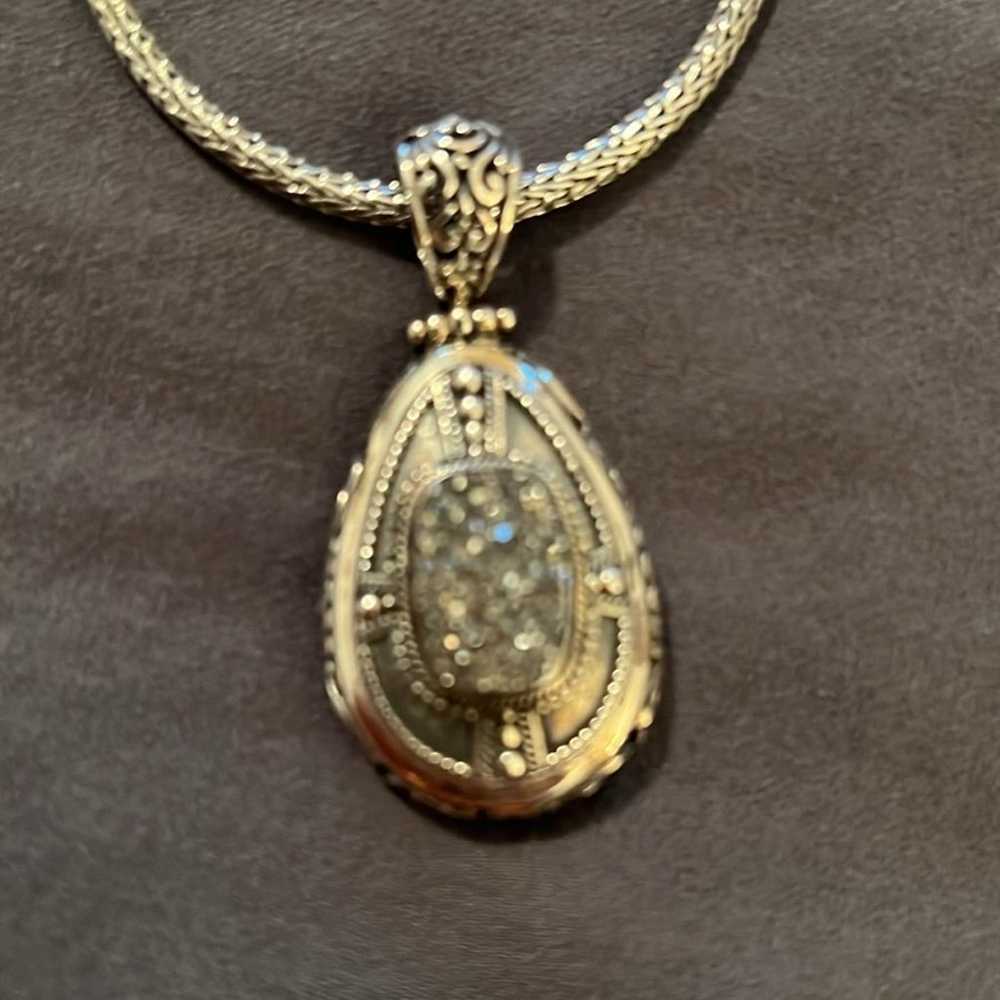 Drusy pendant - image 6