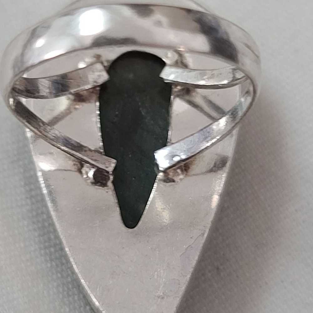 New *Vintage Teardrop Labradorite Silver - image 4