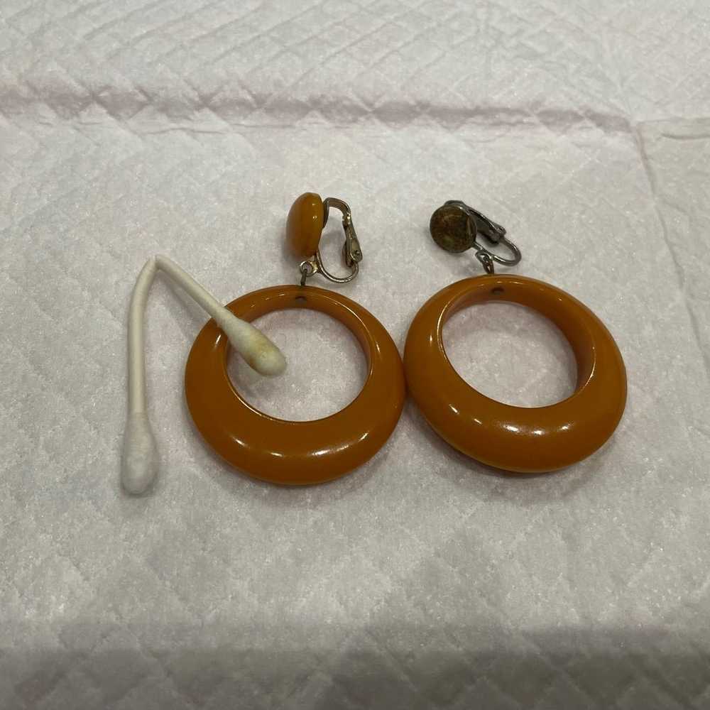 Bakelite Bracelet / earrings - image 10