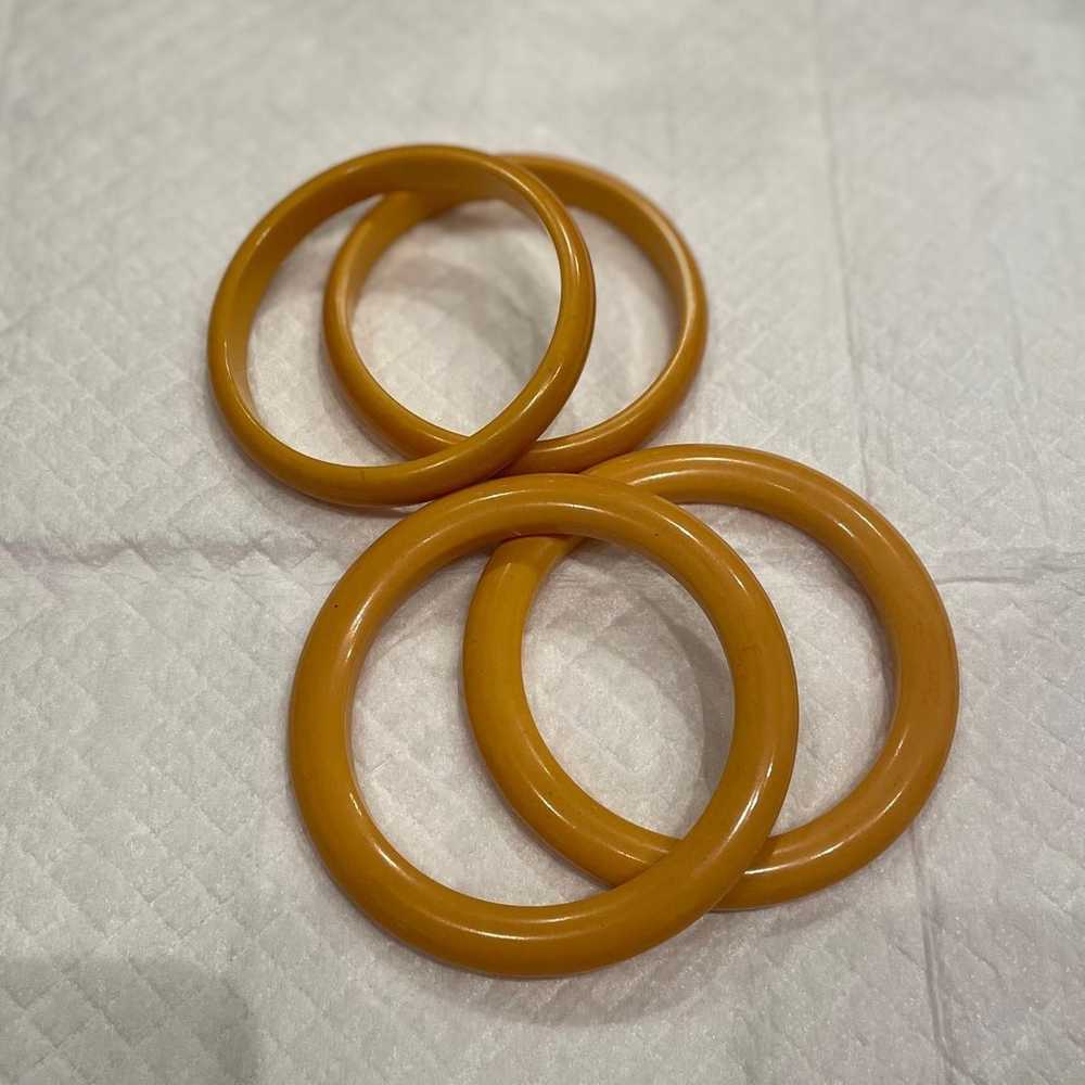 Bakelite Bracelet / earrings - image 11