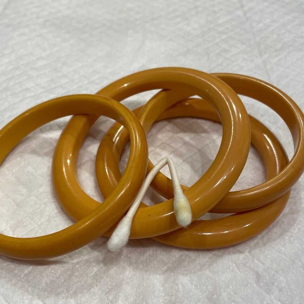 Bakelite Bracelet / earrings - image 5