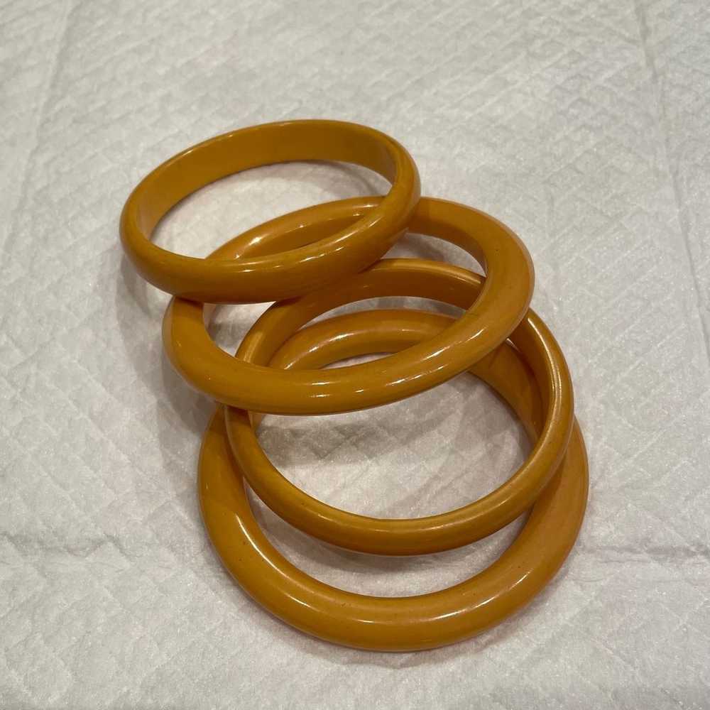 Bakelite Bracelet / earrings - image 6