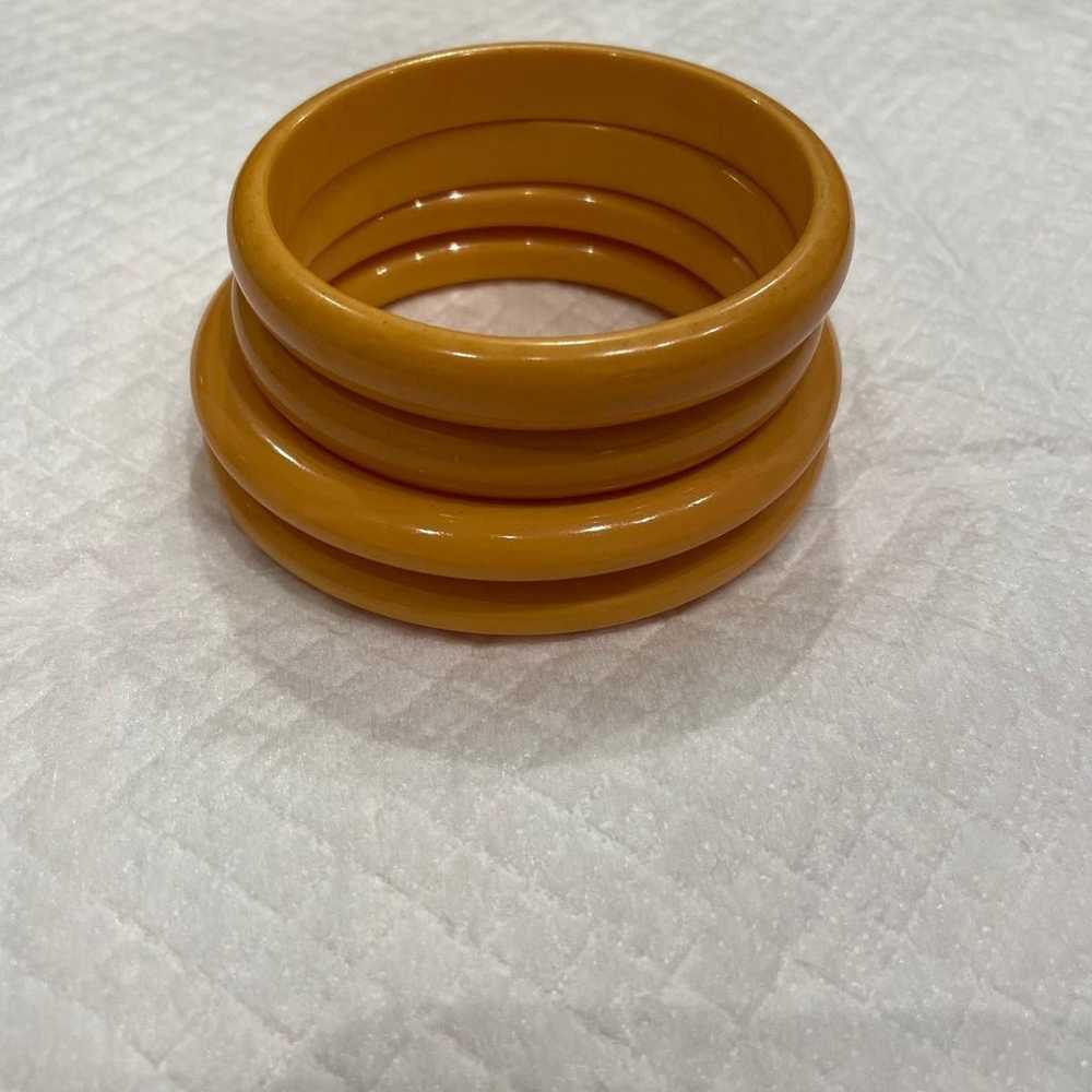 Bakelite Bracelet / earrings - image 8