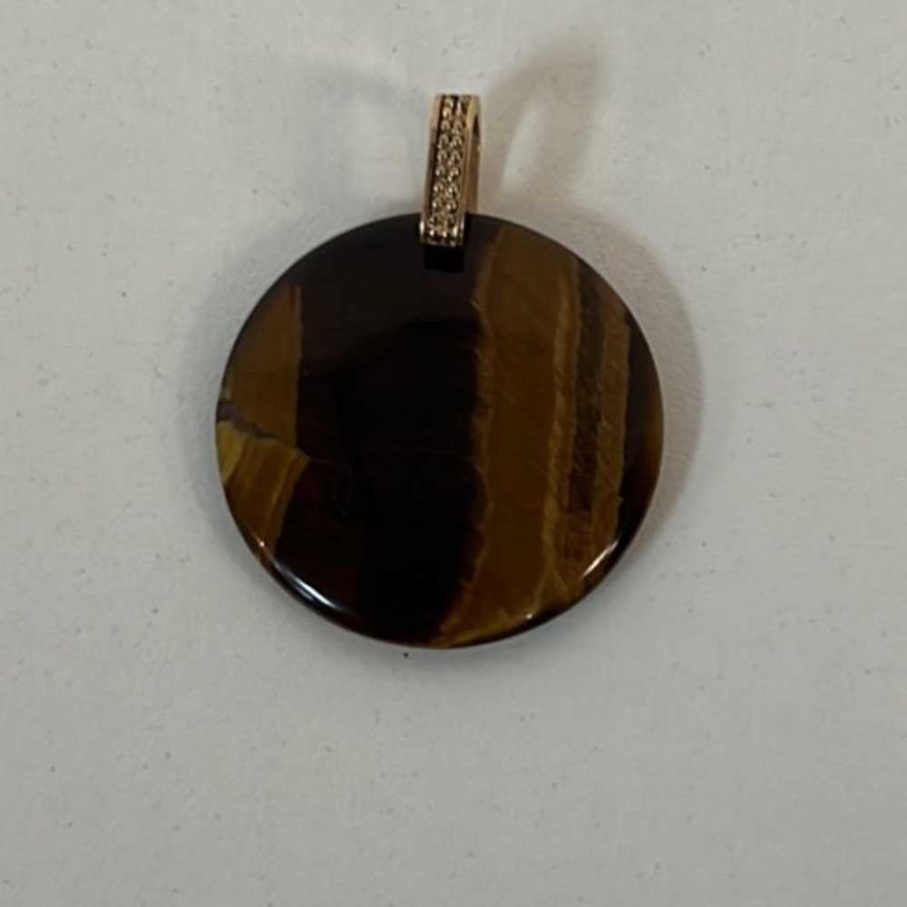 Large Tigers Eye Pendant - image 2