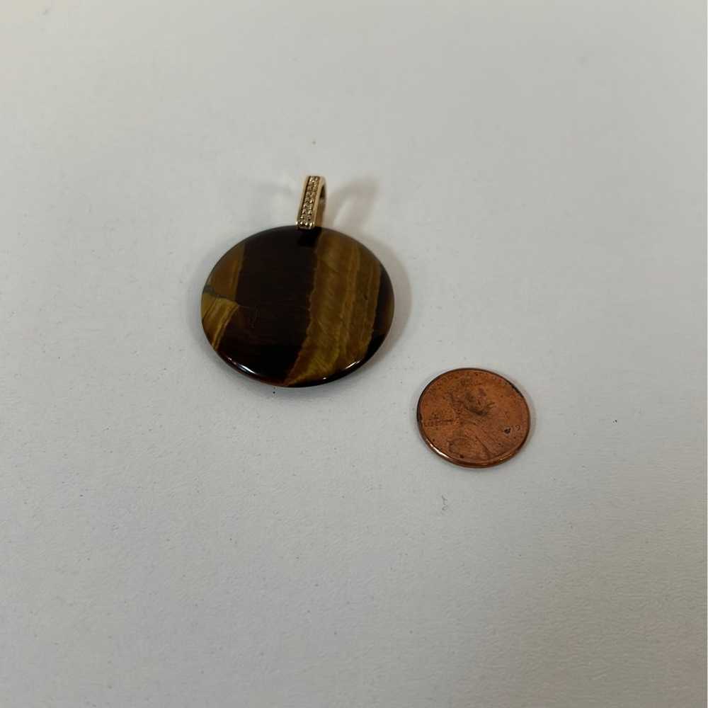 Large Tigers Eye Pendant - image 3