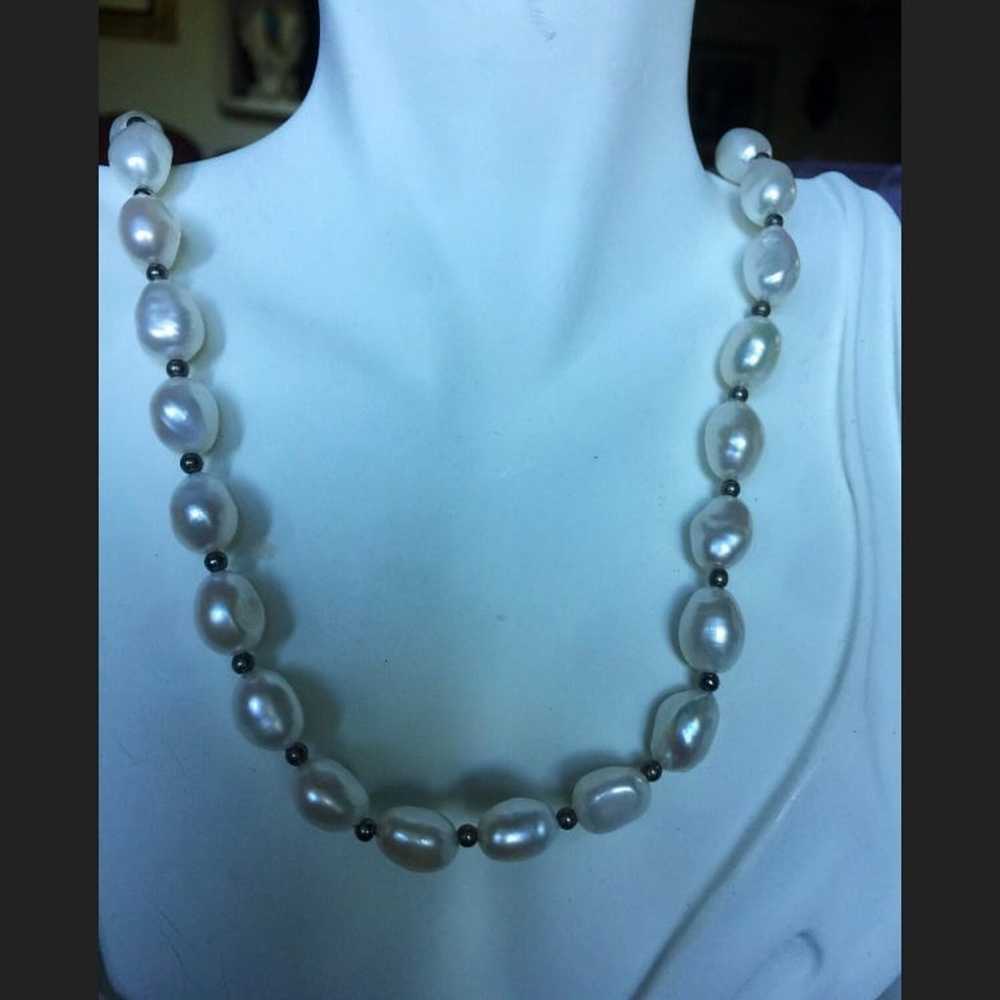 Vintage Cold Water Creek Genuine Freshwater Pearl… - image 5