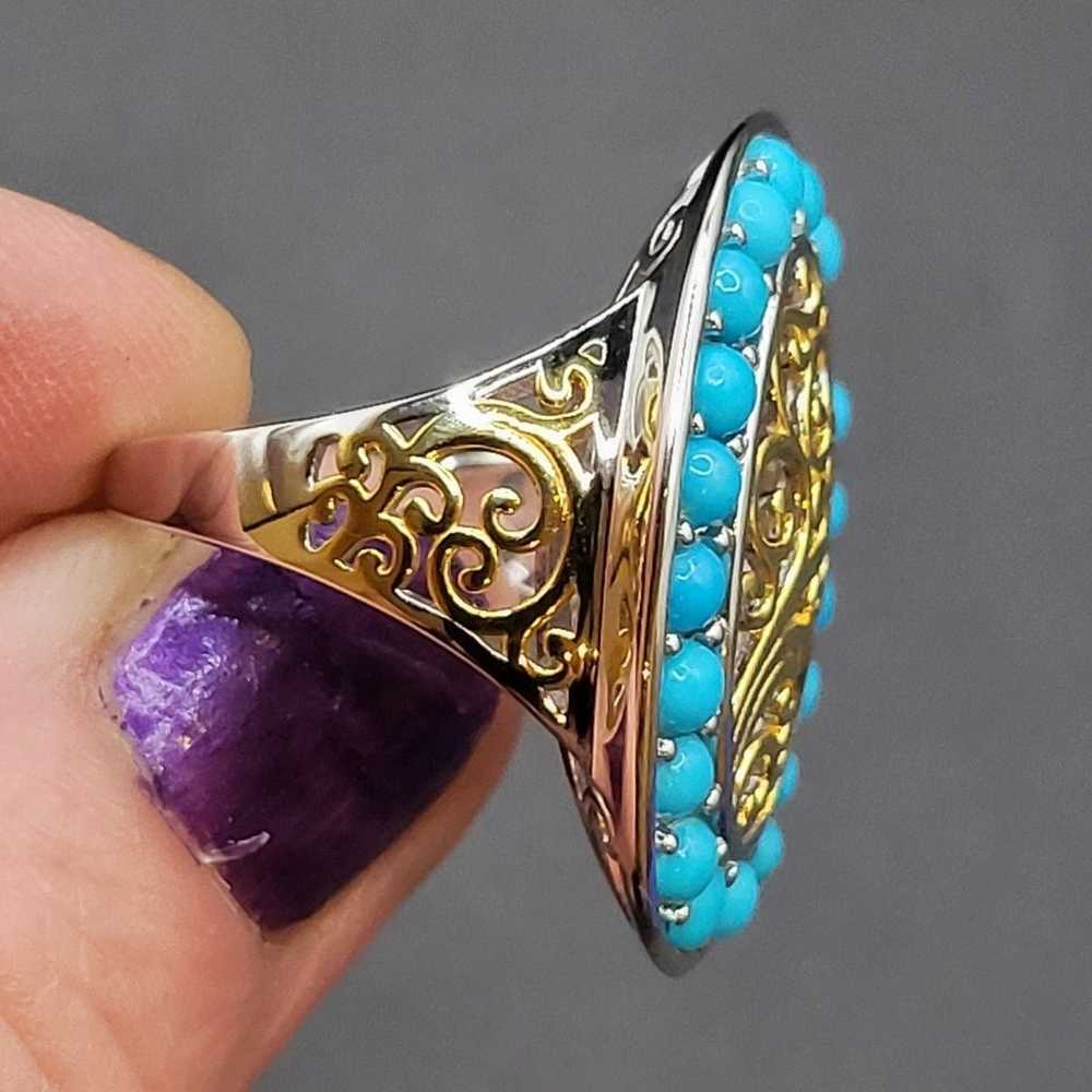 GORGEOUS SLEEPING BEAUTY TURQUOISE RING. #1127 - image 12