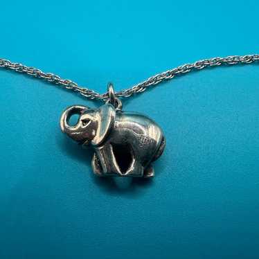 James Avery Elephant Charm & Chain - image 1