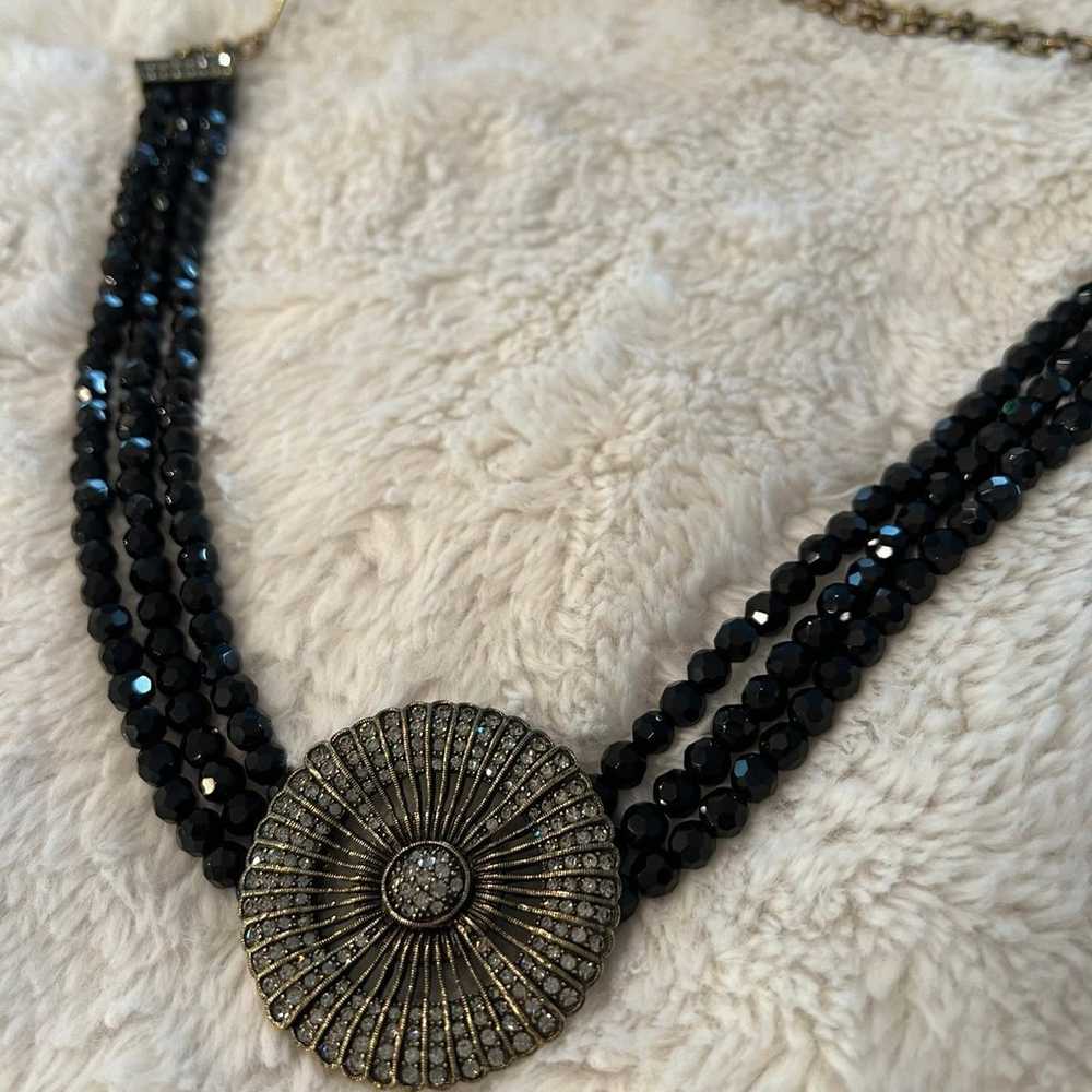 Heıdı Daus    Medallion Vintage Necklaces  Crysta… - image 10