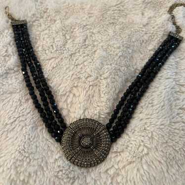 Heıdı Daus    Medallion Vintage Necklaces  Crysta… - image 1