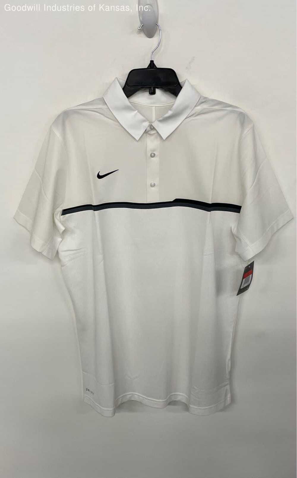 Nike White T-shirt - Size L - image 1