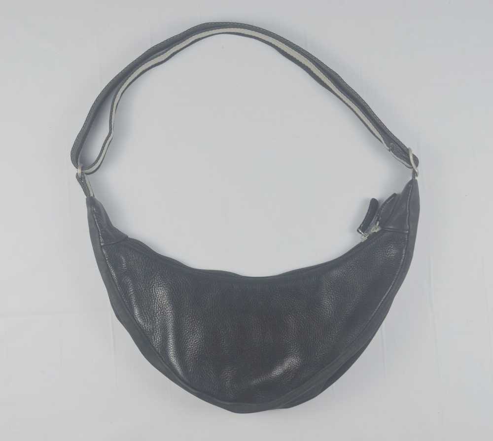 Japanese Brand × United Arrows Half Moon Bag Leat… - image 2