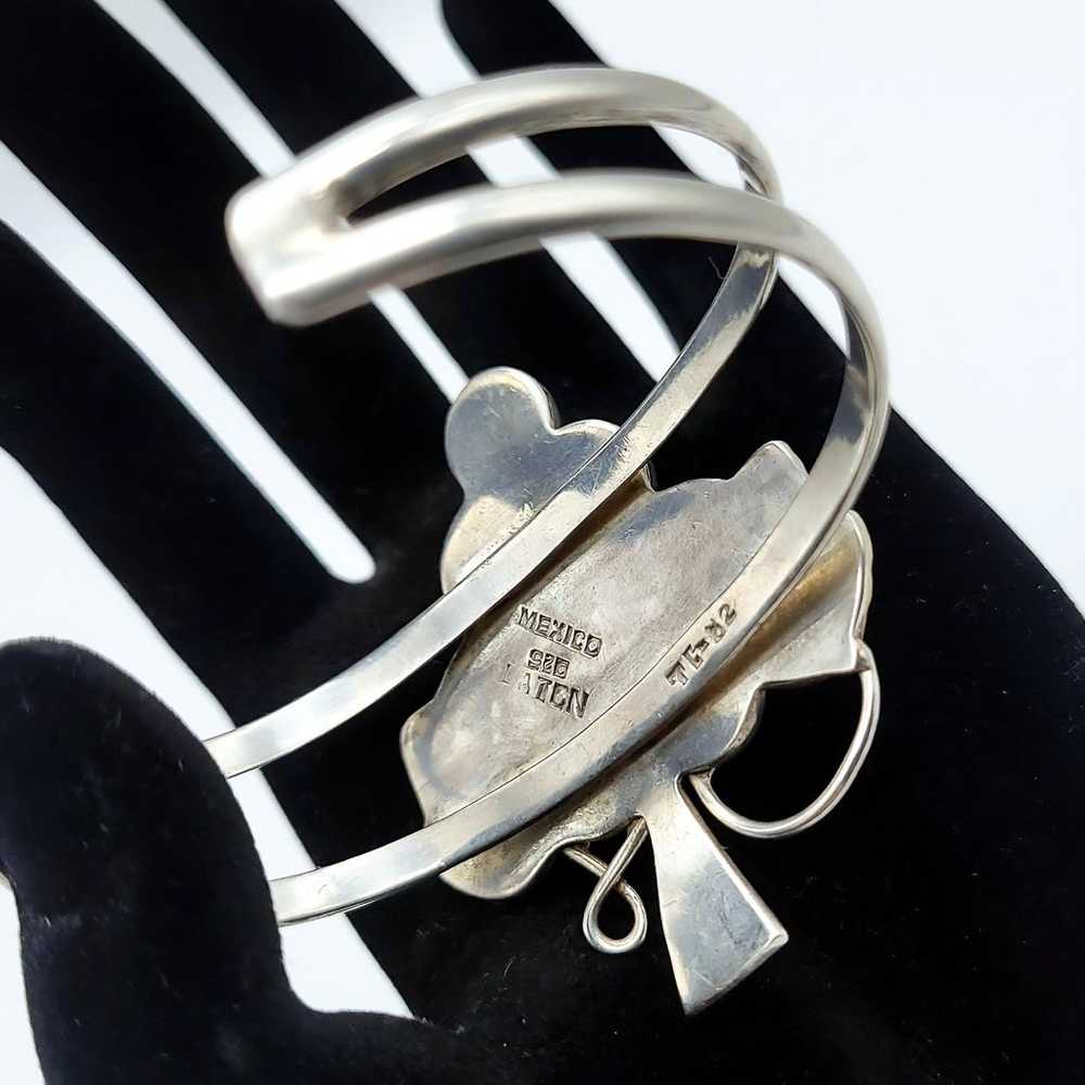 Sterling Silver Cuff Bracelet - image 8