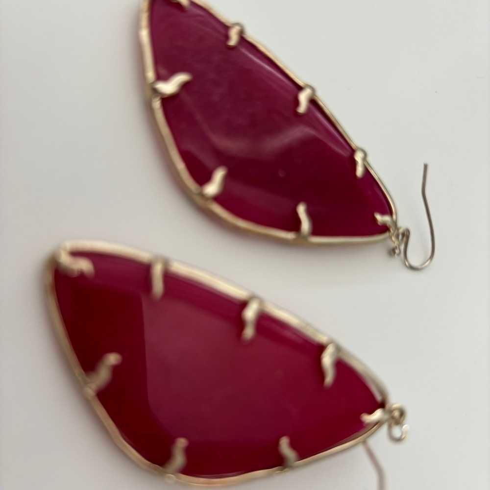 Kendra Scott Earrings red vintage - image 3