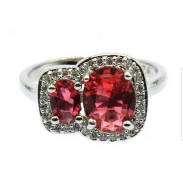 New*Vintage Rhodolite Garnet Silver Ring