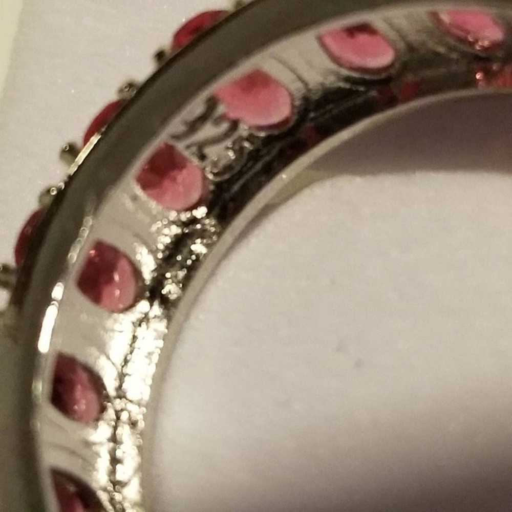 New *Vintage Rhodolite Garnet 925 Ring - image 3