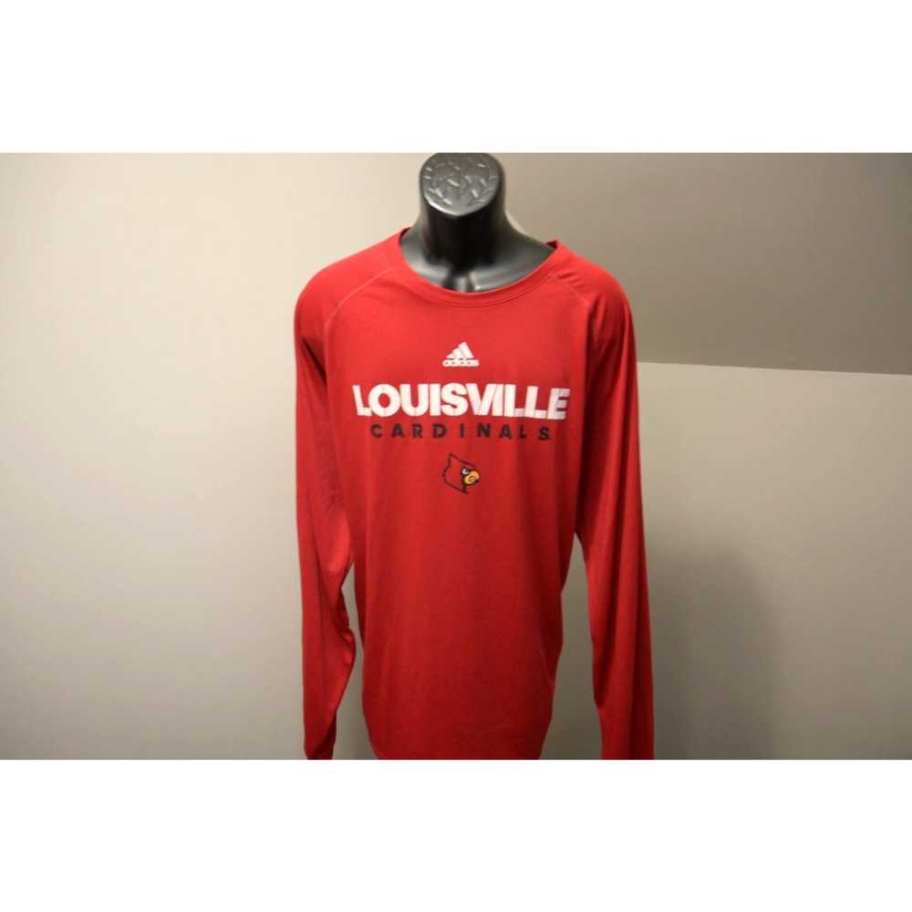 Adidas Adidas Gym Shirt ClimaLite Louisville Card… - image 2