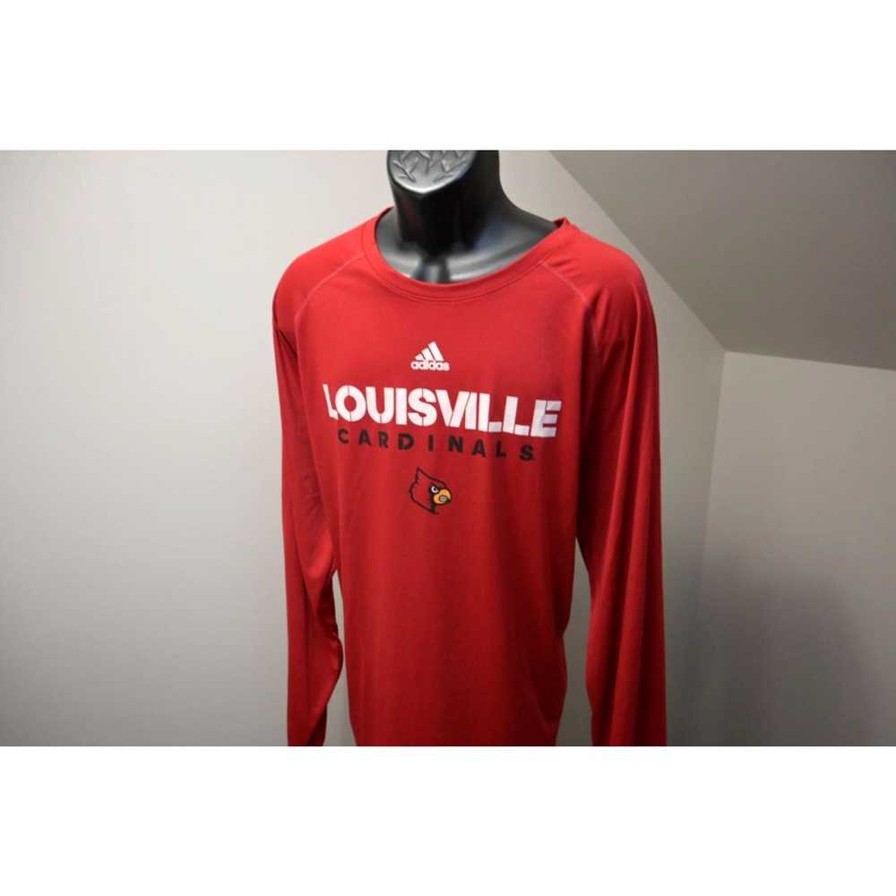 Adidas Adidas Gym Shirt ClimaLite Louisville Card… - image 3