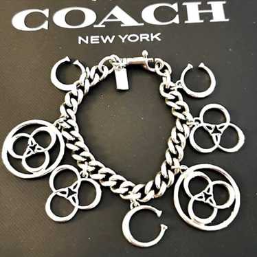 RARE VINTAGE NWOT Coach Charm Bracelet