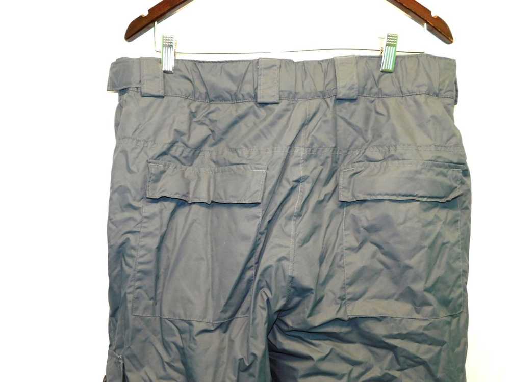 Columbia L Mens Gray Snow Gun Pants Lined Insulat… - image 4