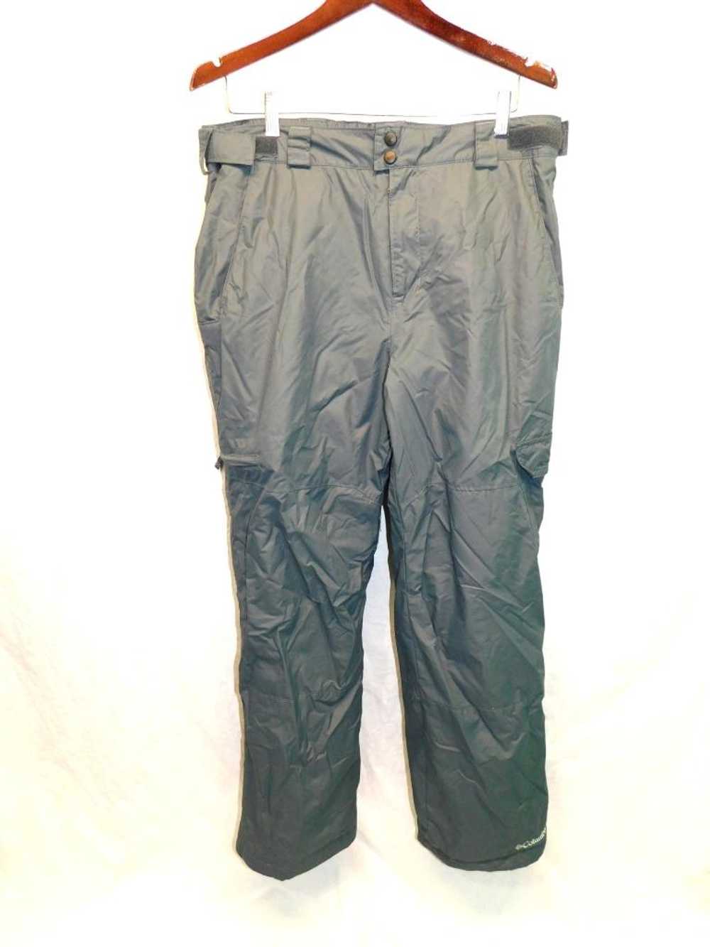 Columbia L Mens Gray Snow Gun Pants Lined Insulat… - image 5