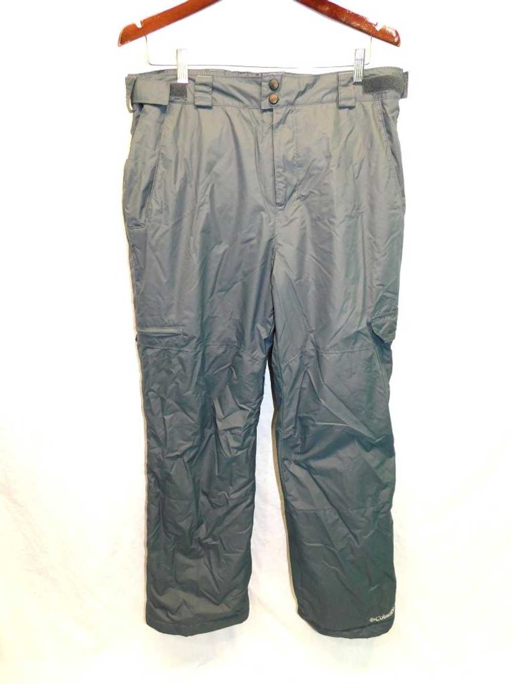 Columbia L Mens Gray Snow Gun Pants Lined Insulat… - image 6