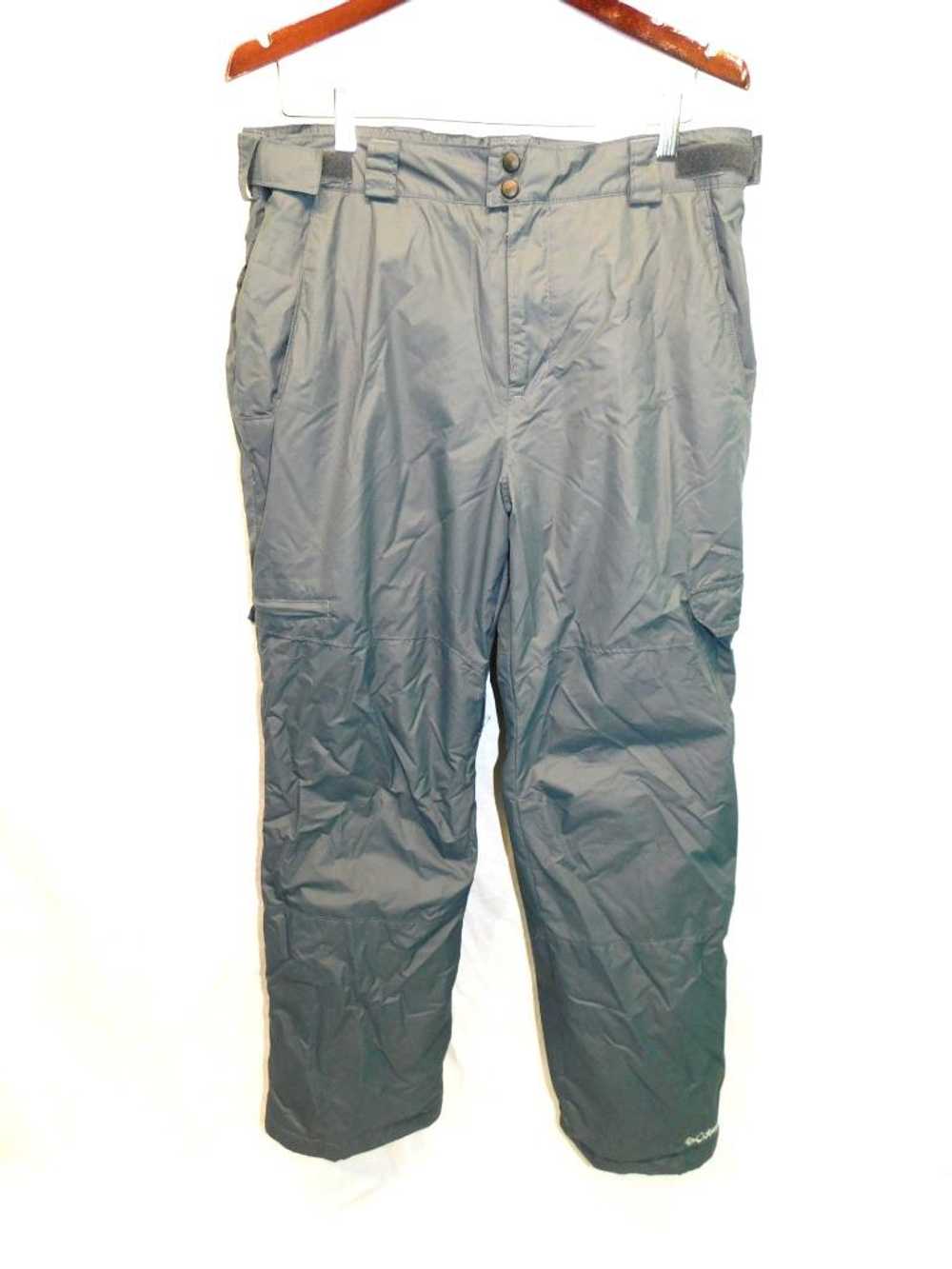 Columbia L Mens Gray Snow Gun Pants Lined Insulat… - image 7