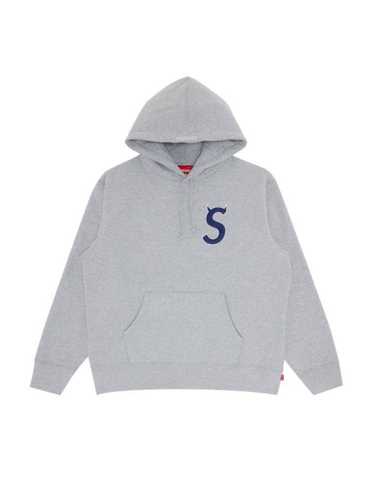 Supreme SUPREME S Logo Hooded Sweatshirt ‘Heather… - image 1