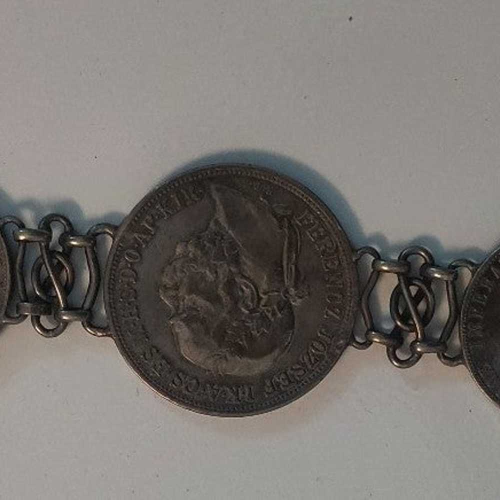 Antique Coin Bracelet - image 2