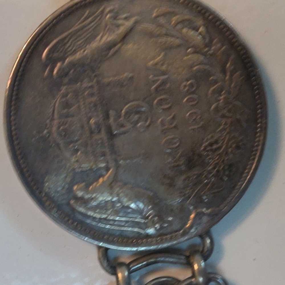 Antique Coin Bracelet - image 3