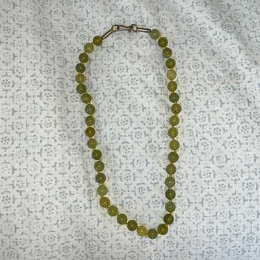 Vintage Jade Necklace - image 1