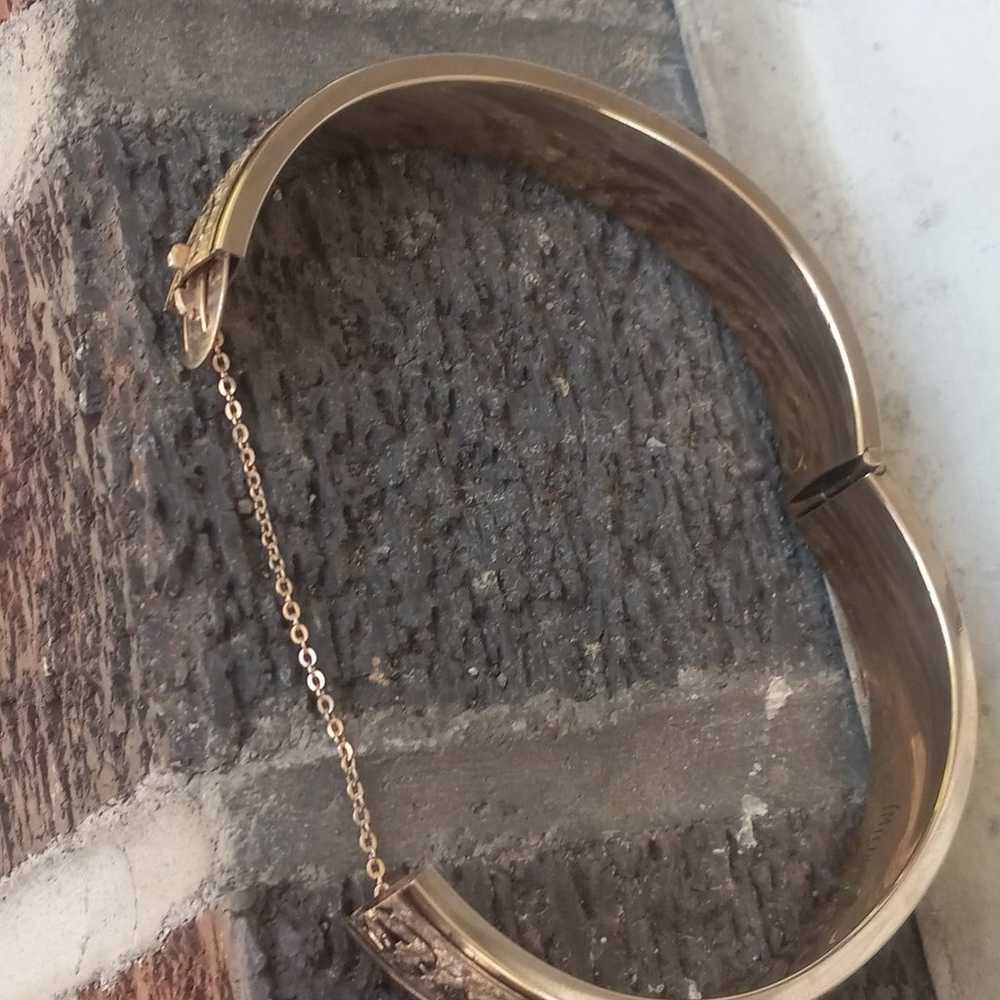 gold bangle bracelet - image 5