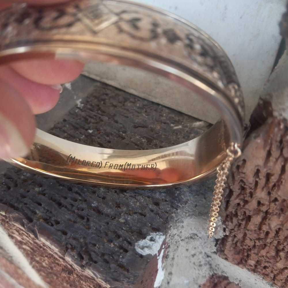 gold bangle bracelet - image 7