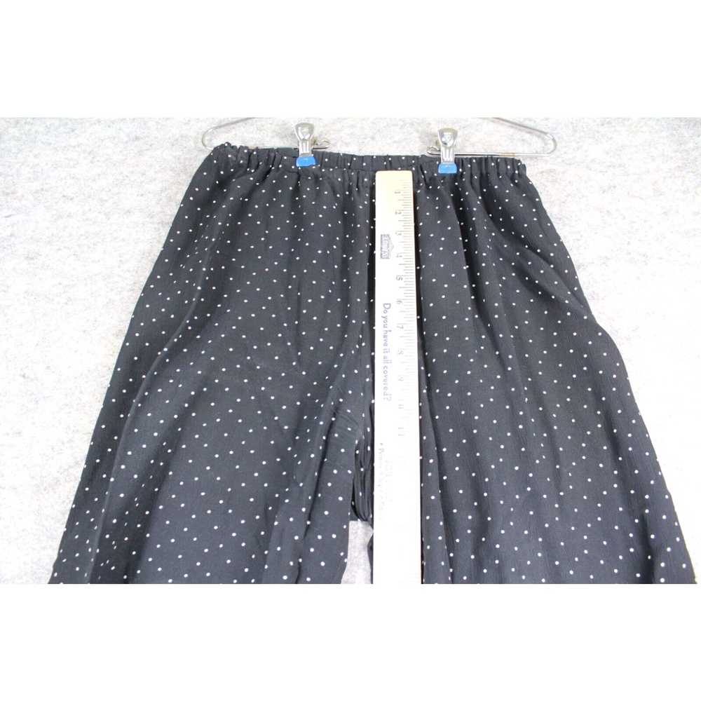 Vintage Chico's Design Pants Size 1 Black White P… - image 5