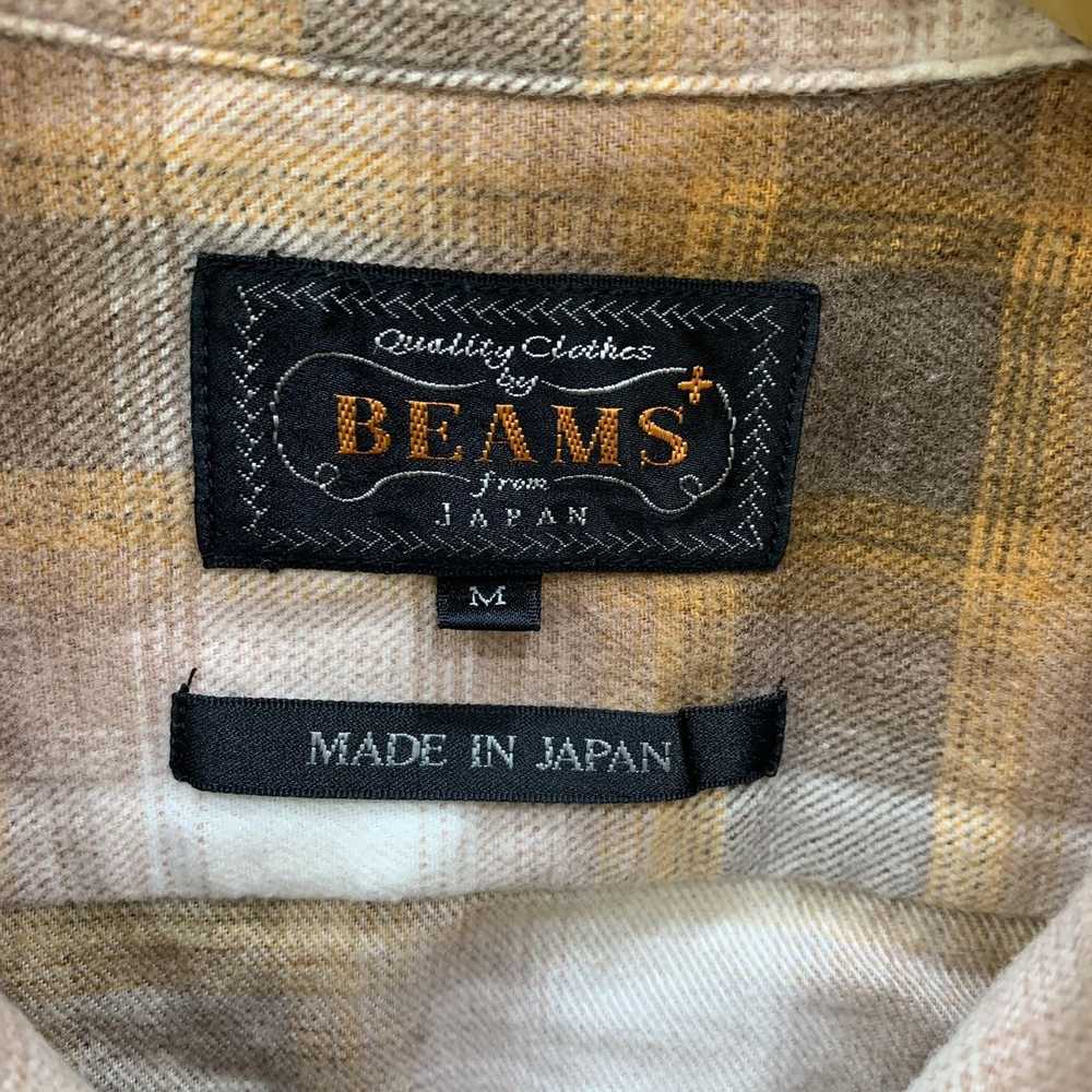 Beams Plus × Japanese Brand Beams Flannel Shirt j… - image 3