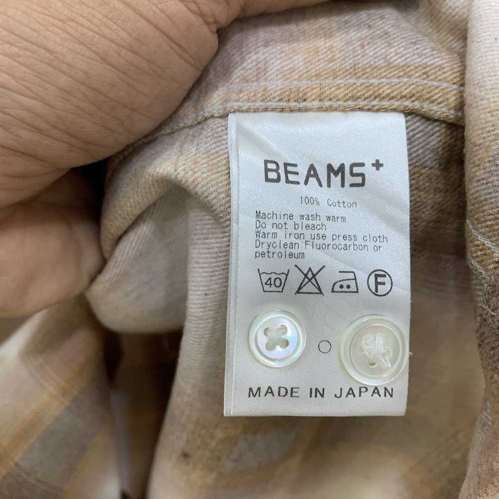 Beams Plus × Japanese Brand Beams Flannel Shirt j… - image 5