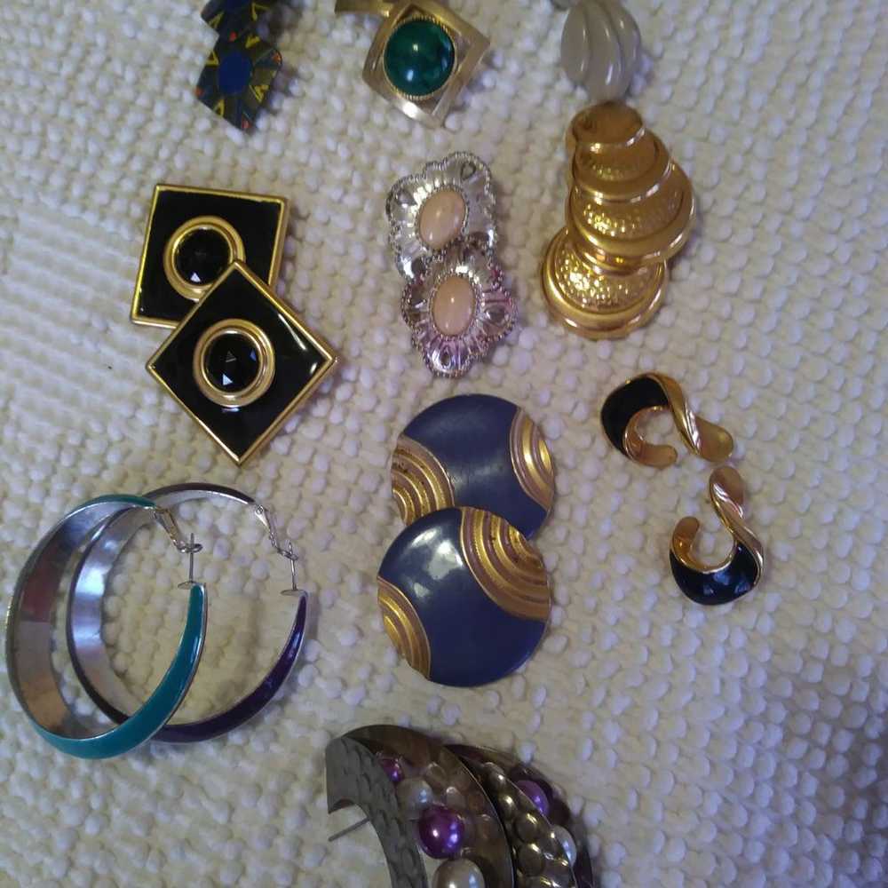 Vintage earrings from the 80's - image 1