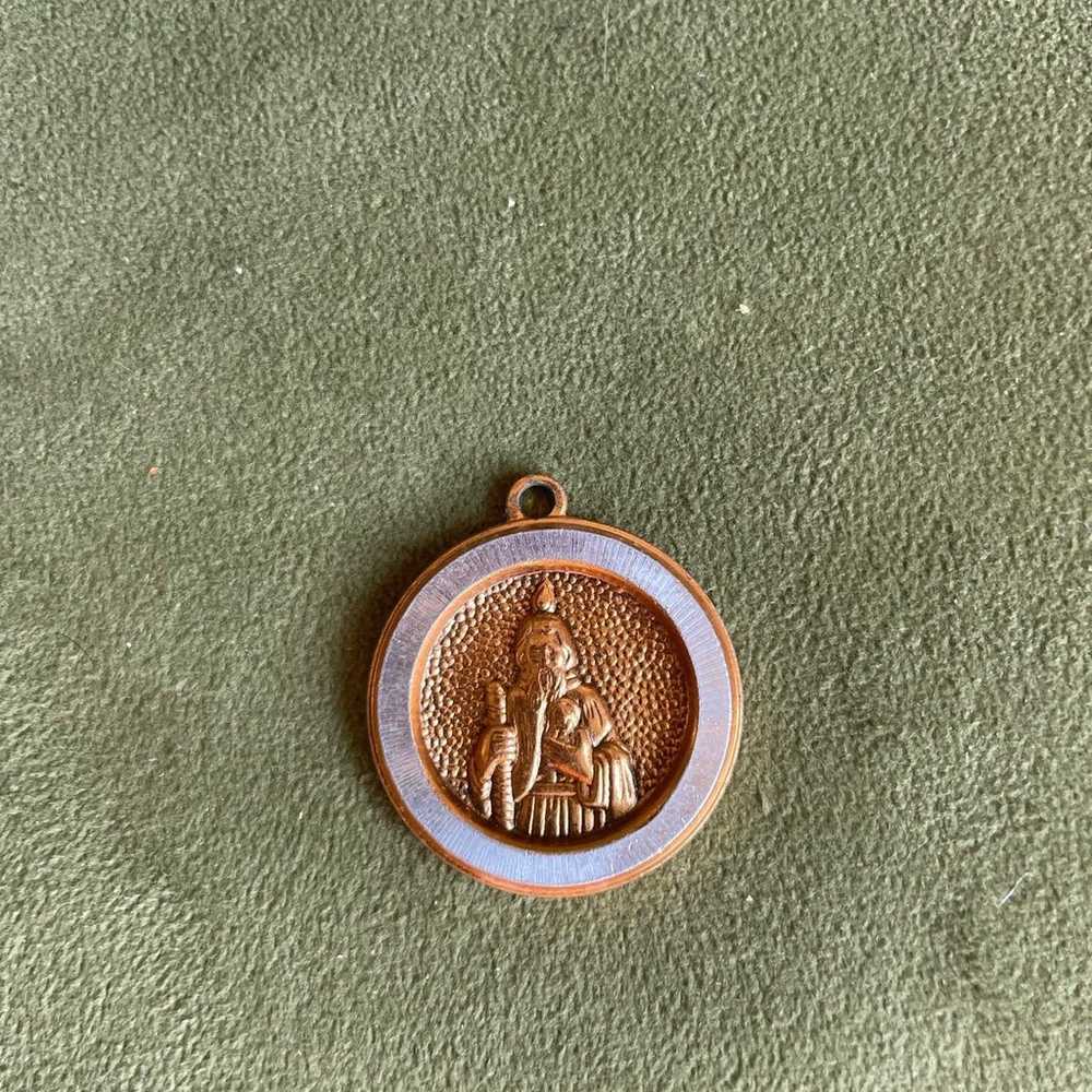 Vintage St. Jude pendant/medal. St. Jude Shrine, … - image 4