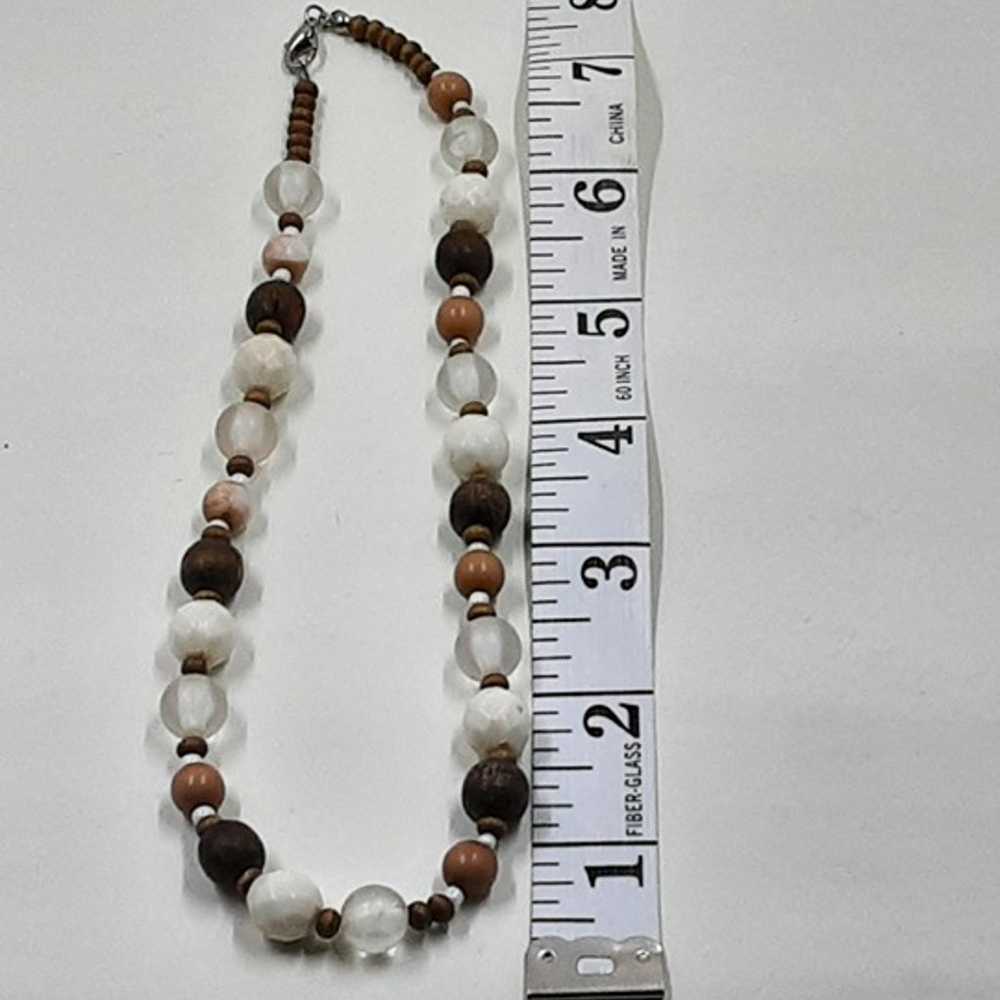 necklace, Handmade Beaded Necklace, Costume Jewel… - image 4