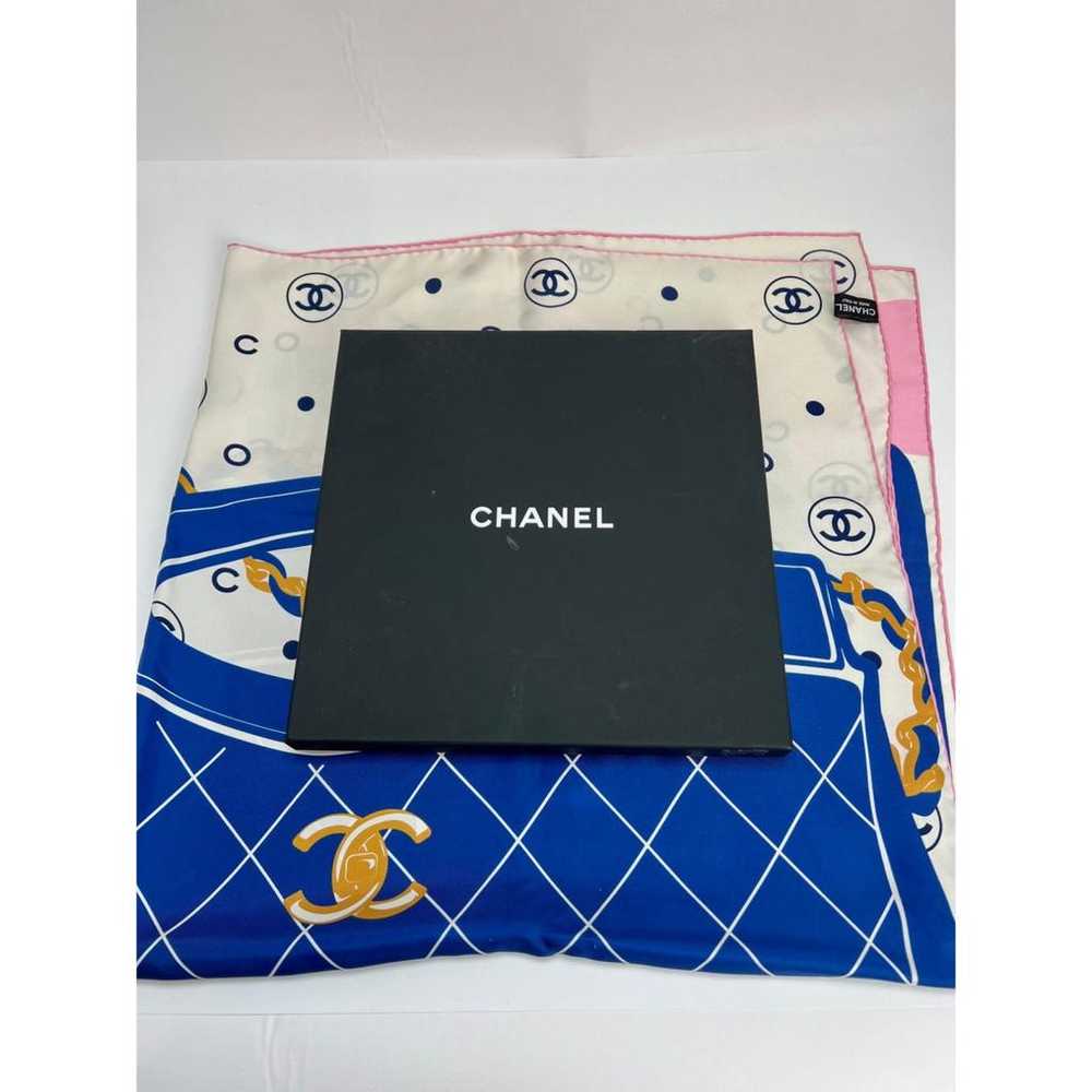 Chanel Silk scarf - image 5