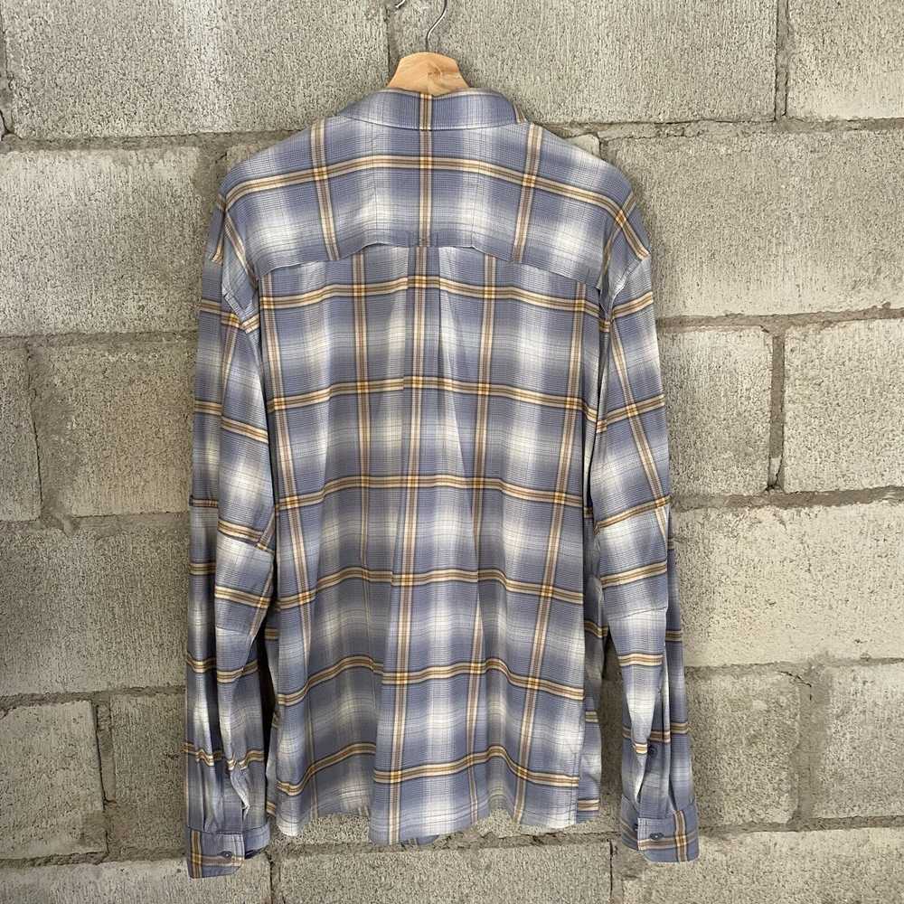 Rei REI Coop Shirt Men Large Blue Plaid Window St… - image 12