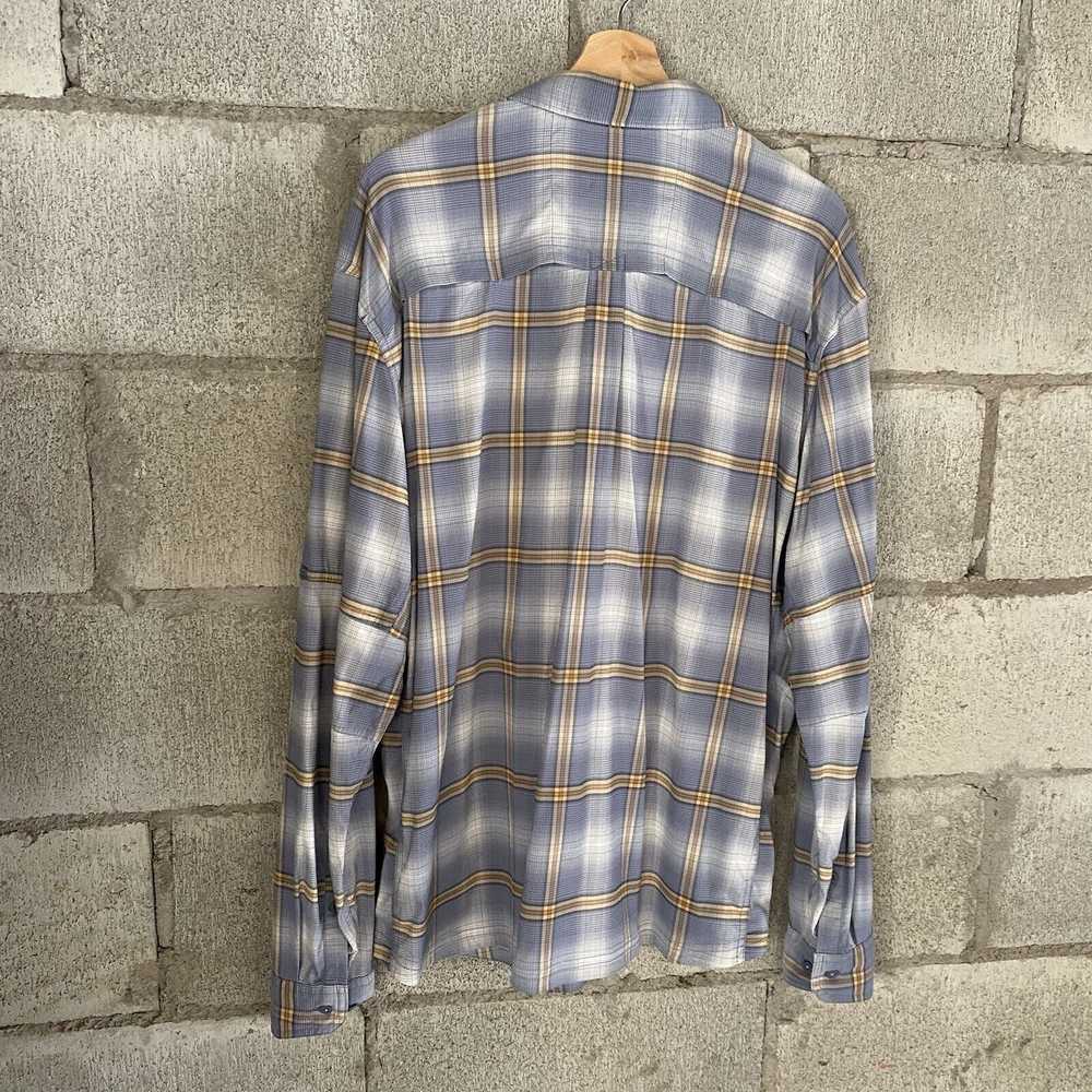 Rei REI Coop Shirt Men Large Blue Plaid Window St… - image 3